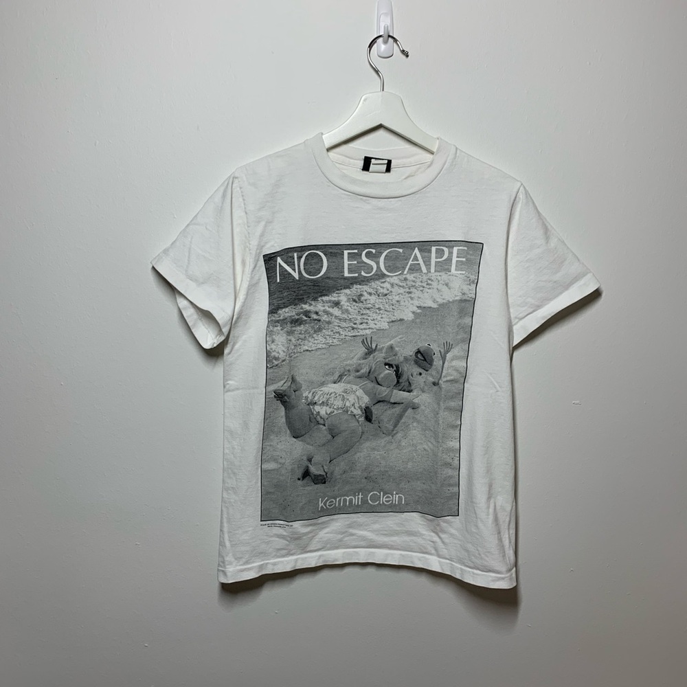 Vintage No Escape Kermit Clein parody tee